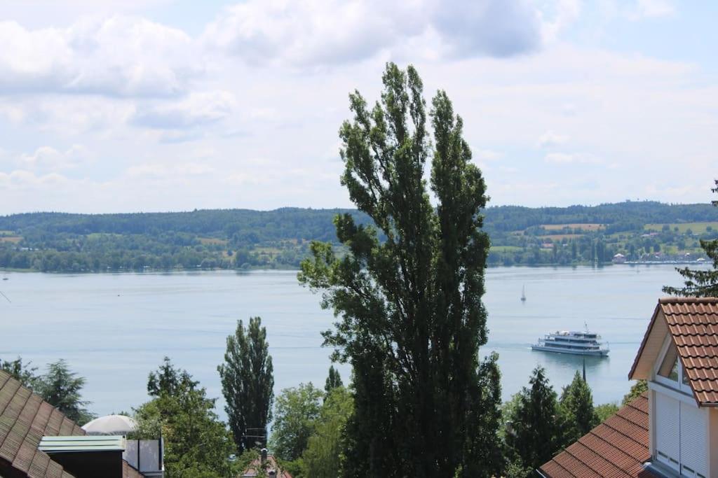 Erholung Mit Seesicht, Terrasse Und Garten Uberlingen Bagian luar foto